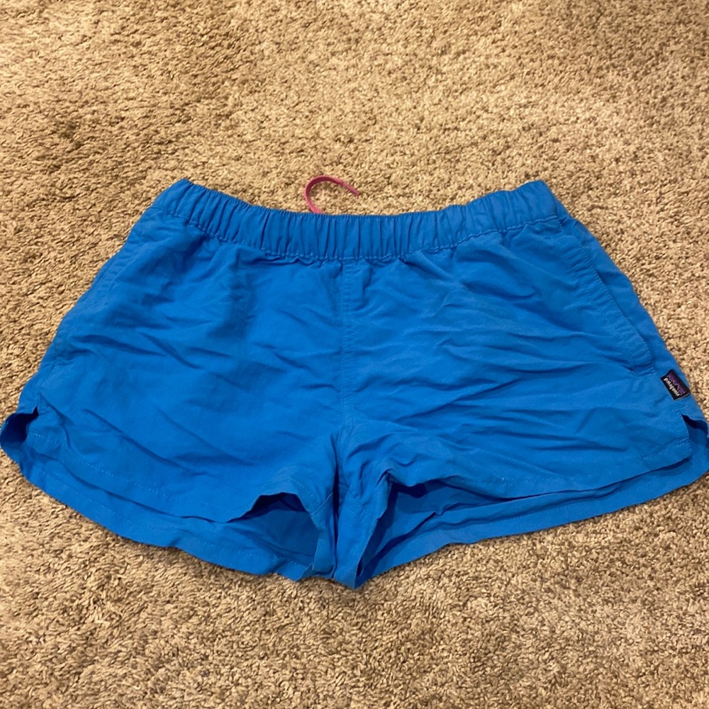 Blue Patagonia shorts!
